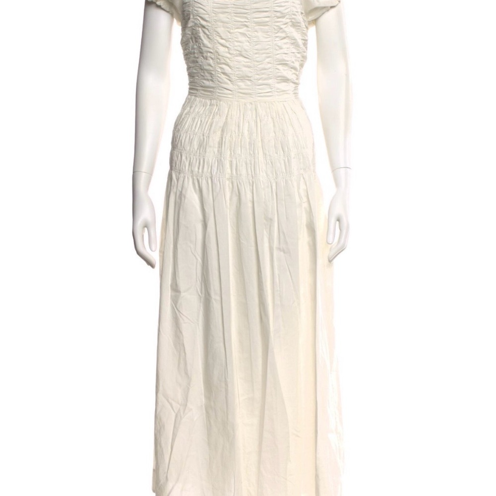 Doen square neckline long dress